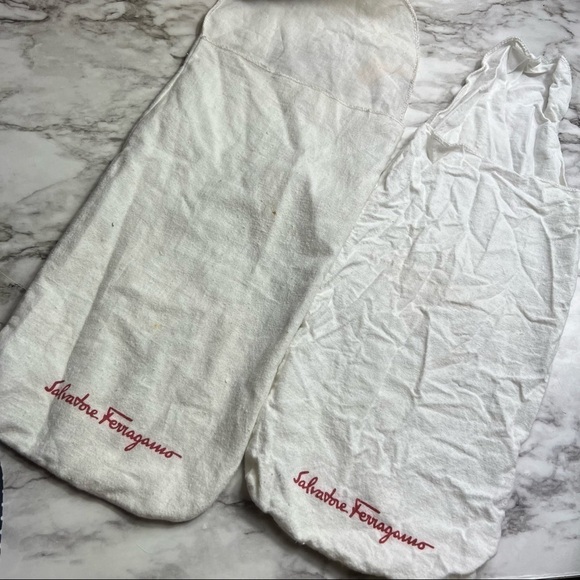 Salvatore Ferragamo Long Foldover Dust Bag 2X - Picture 1 of 10